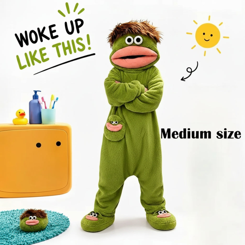 Big Mouth Monster Design, Perfect for  Halloween+ Winter Lounging with a Quirky And Humorous Touch