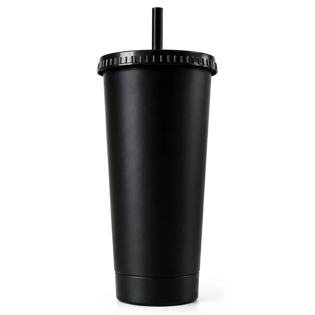ARKADE 87 Halloween Party+ Events Black Gaming Tumbler with Lid and Straw