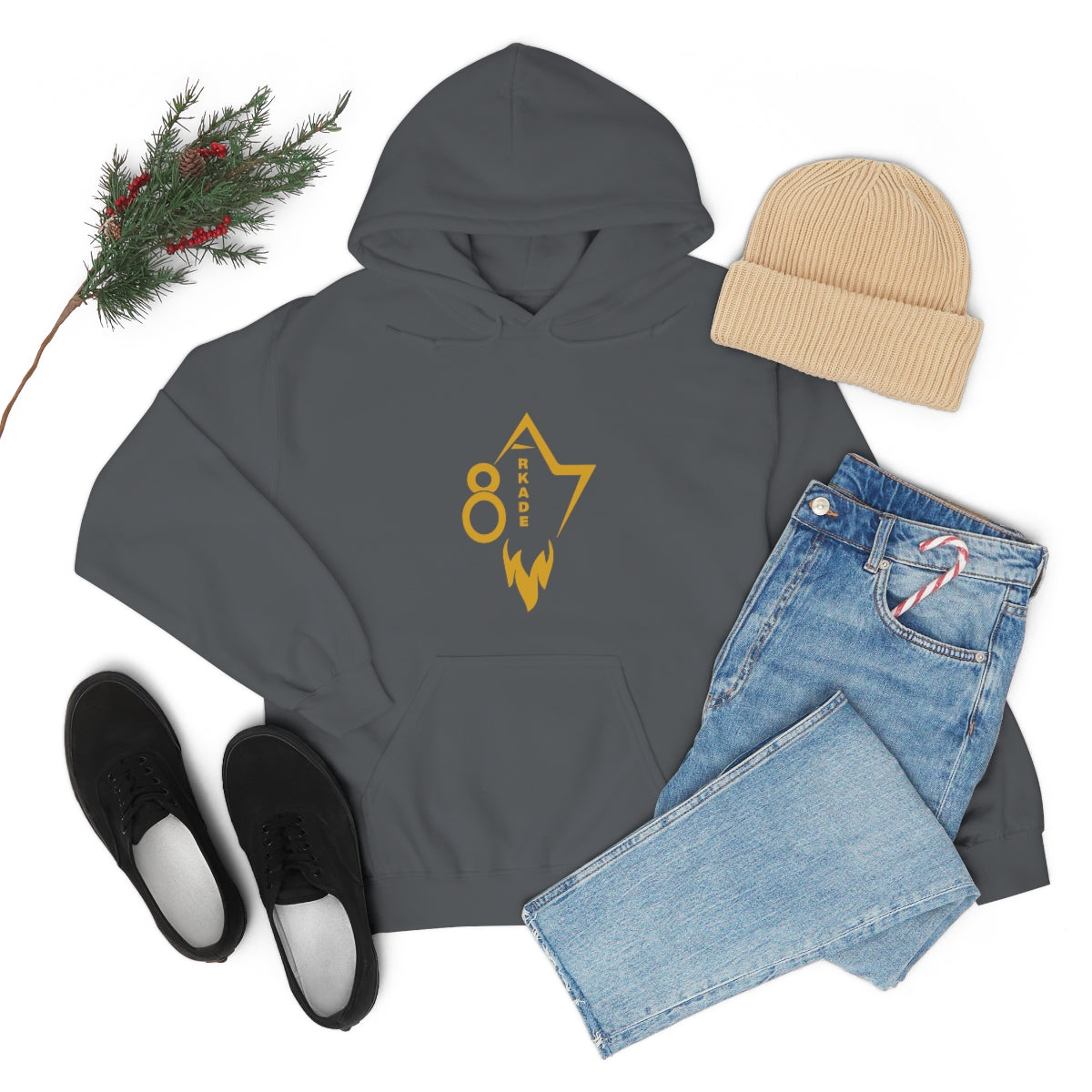 87 FLAME Unisex Heavy Blend™ Hooded Sweatshirt