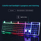 Led Glowing Computer Desktop Wired Mechanical Keyboard And Mouse Game Suite Usb Gaming Keyboard Gaming Mouse