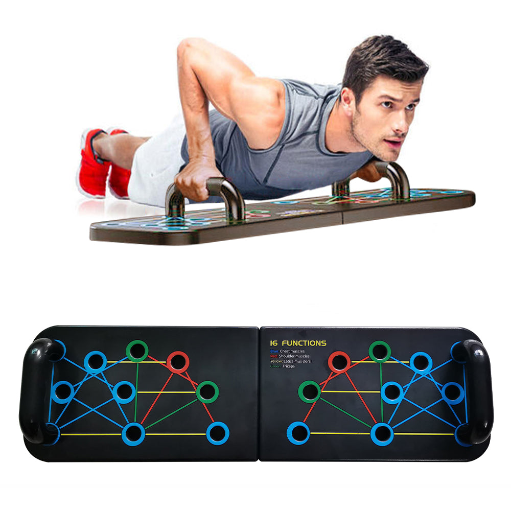 16 in 1 Push Up Board Stand Bar