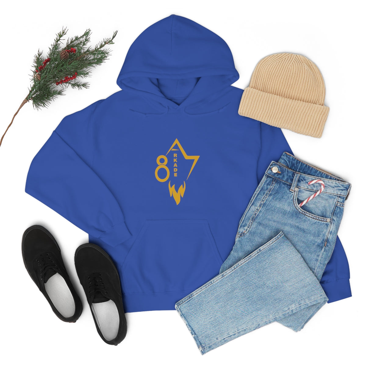 87 FLAME Unisex Heavy Blend™ Hooded Sweatshirt
