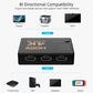 4K*2K HDMI Switch Splitter 3 In 1 out Port Hub hdmi Video Switch Switcher HDTV Audio Video Converter Adapter with Remote Control