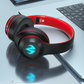 Foldable Wireless Gaming Headsets Professional RGB Breathing Light Bluetooth Headphones Stereo Noise Cancelling Headset with Mic