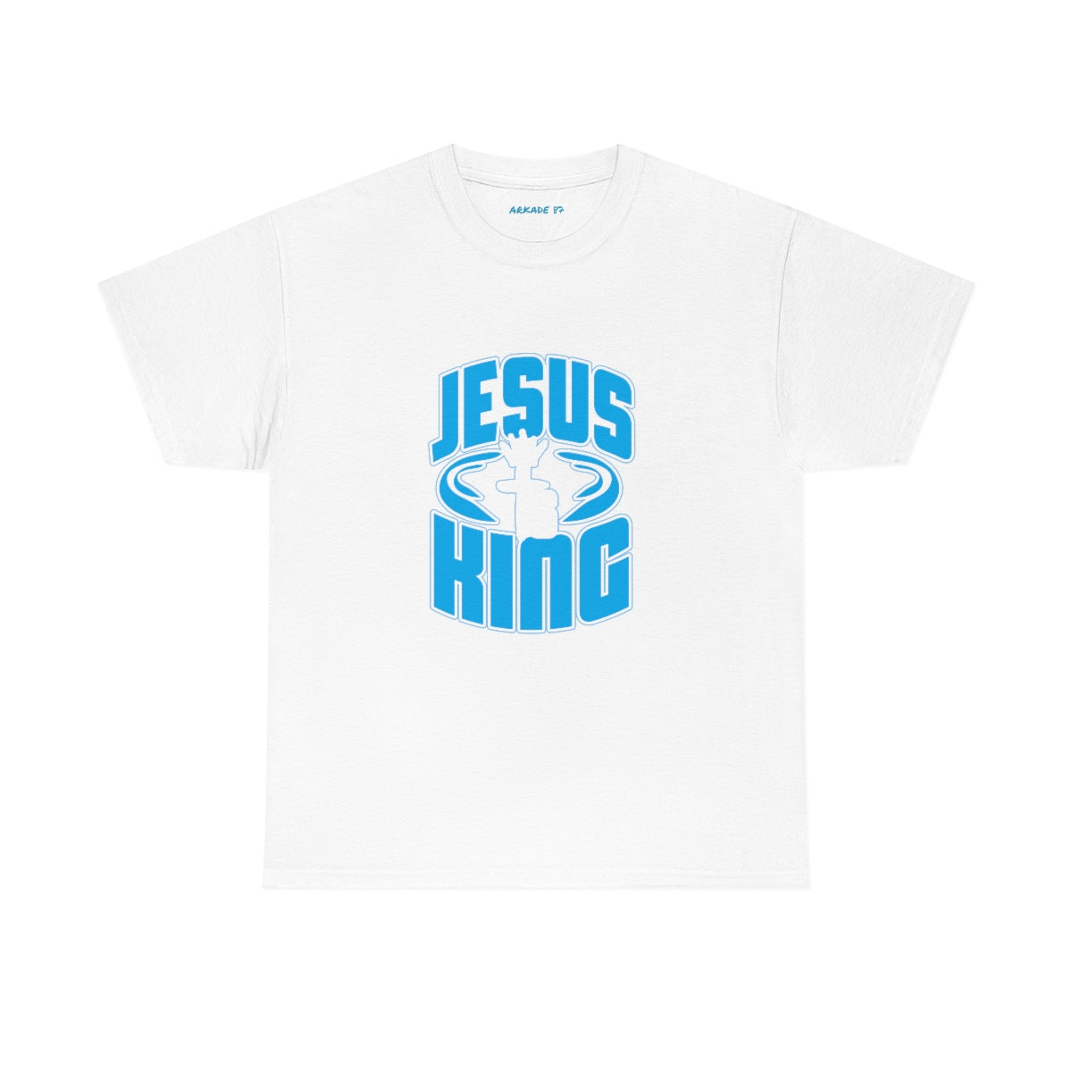 JESUS IS KING Unisex Heavy Cotton Tee