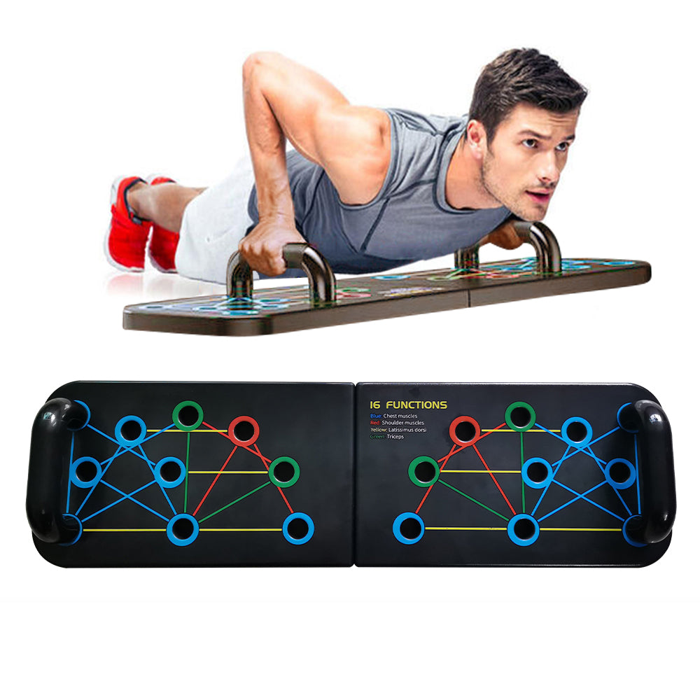 16 in 1 Push Up Board Stand Bar