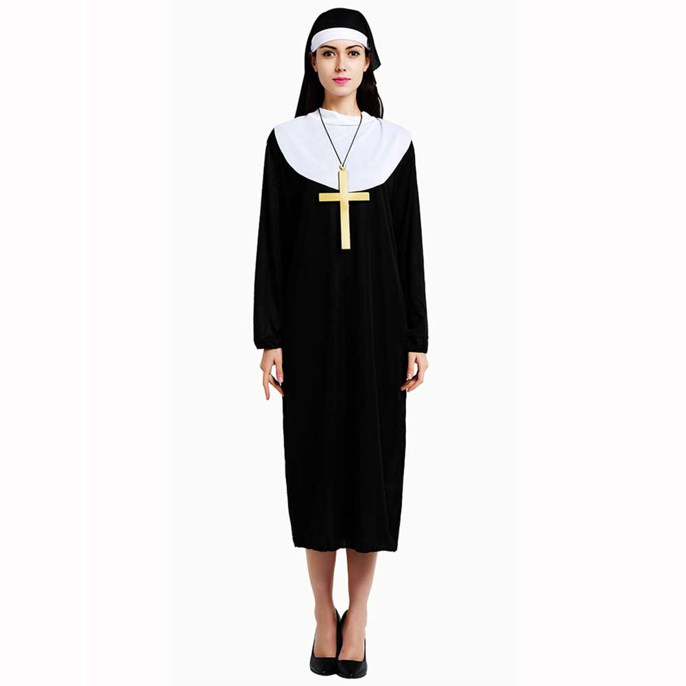 Nun Scary Latex Mask - Perfect for Halloween Costumes and Scaring Friends - Realistic Look and Comfortable Fit.…