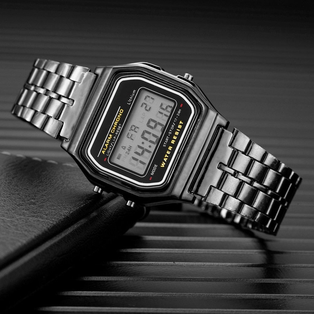 Luxury Stainless Steel Link Bracelet Wrist Business Watch Band