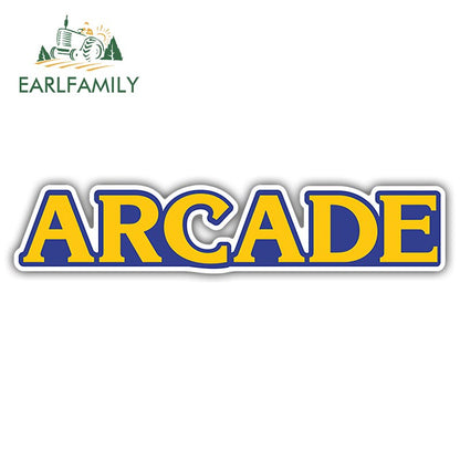 Retro Arcade Game Car Sticker Motorcycle Car Window Trunk Decal Laptop Wall Stickers