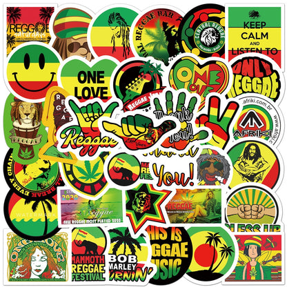 50/100PCS  Street Fashion Graffiti Waterproof Decal Stickers