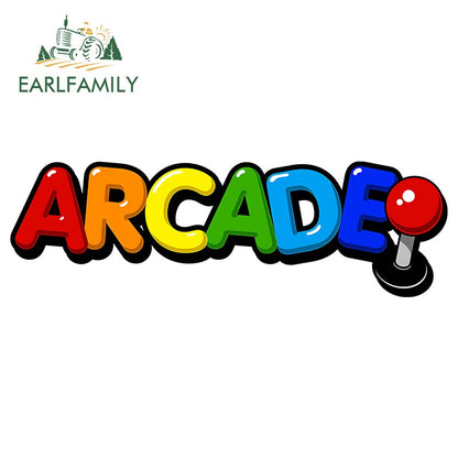 Retro Arcade Game Car Sticker Motorcycle Car Window Trunk Decal Laptop Wall Stickers