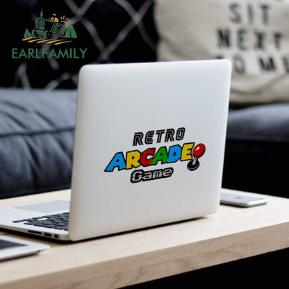 Retro Arcade Game Car Sticker Motorcycle Car Window Trunk Decal Laptop Wall Stickers