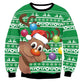 2023 Ugly 3D Funny Christmas Holiday Party Sweaters