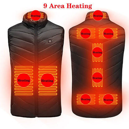 Men Electric Heating Bodywarmer Vest Jacket