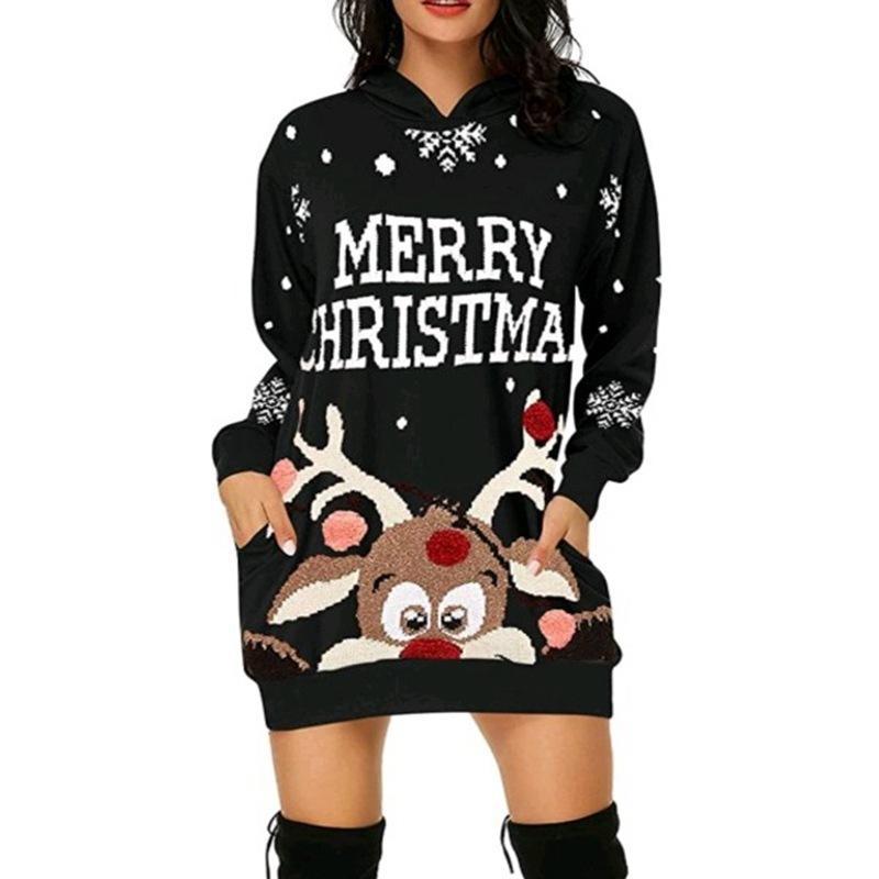 2022 Christmas Jersey Sweater Women Ugly Plaid Sweater