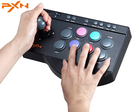 Joystick Arcade Console Fighting Controller Gaming Joystick for PS3/PS4/Xbox/Switch/PC/Android TV