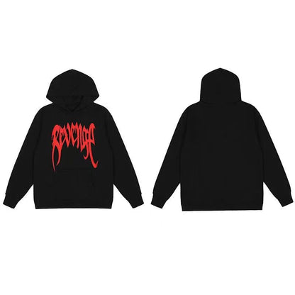 Fashion Skull Casual Winter Oversized  Hoodie