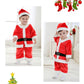 Kids Santa Claus Christmas Cosplay Costume