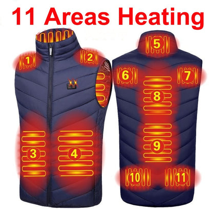 Men Electric Heating Bodywarmer Vest Jacket