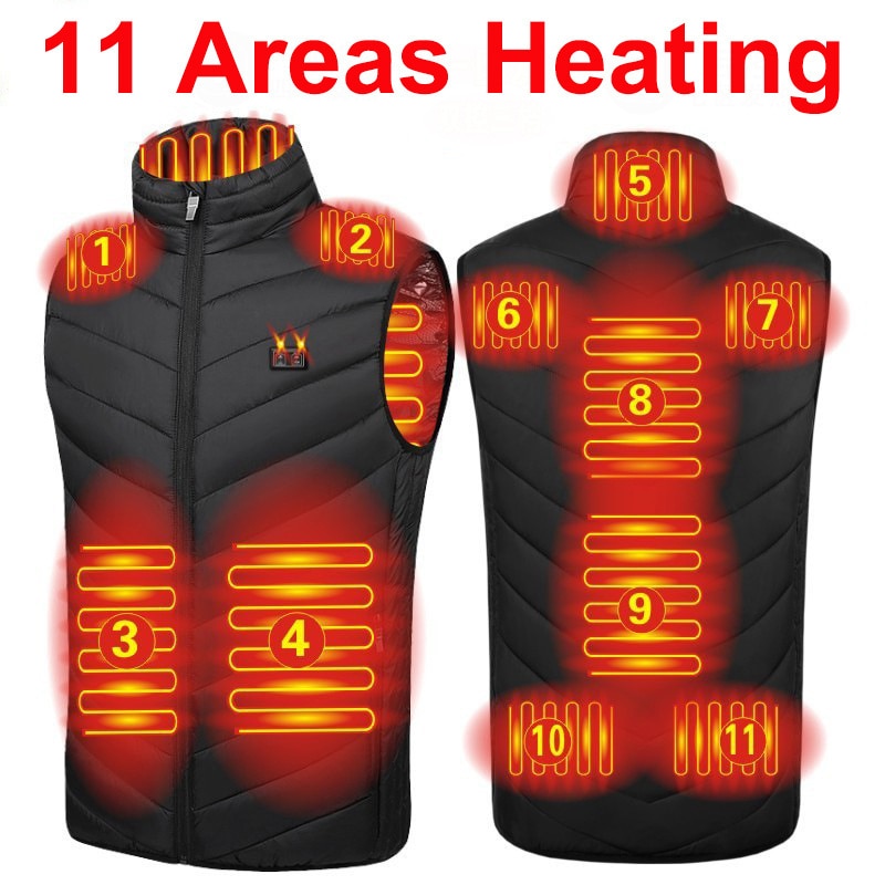 Men Electric Heating Bodywarmer Vest Jacket