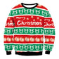 2023 Christmas Ugly  Round Neck Snowflake Sweater