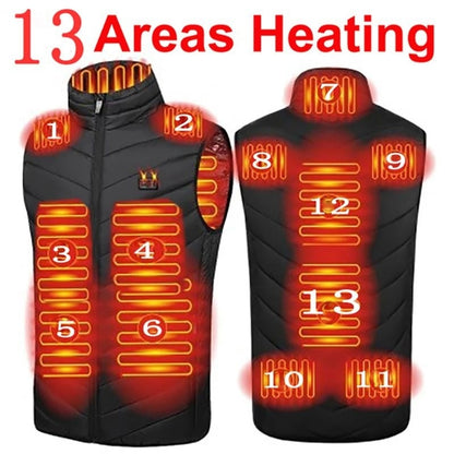 Men Electric Heating Bodywarmer Vest Jacket