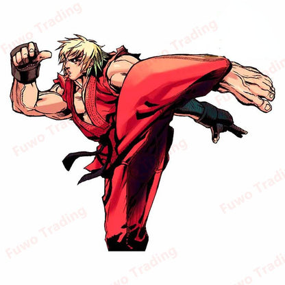 Street Fighter Decal Waterproof Surfboard Window Motorcycle Camper Bumper Truck Laptop Stickers