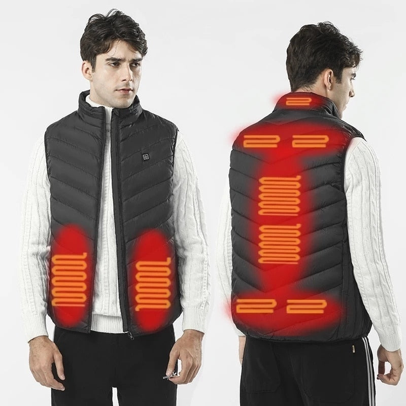 Men Electric Heating Bodywarmer Vest Jacket