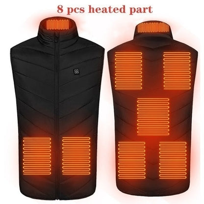 Men Electric Heating Bodywarmer Vest Jacket