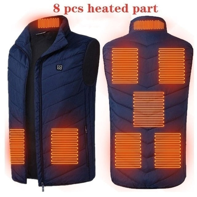 Men Electric Heating Bodywarmer Vest Jacket