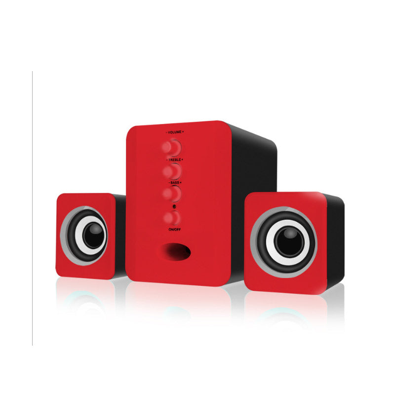 Full Range 3D Stereo Bluetooth Speakers Subwoofer Portable Speakers Small PC Speaker Combination Speakers for PC Smart Phones