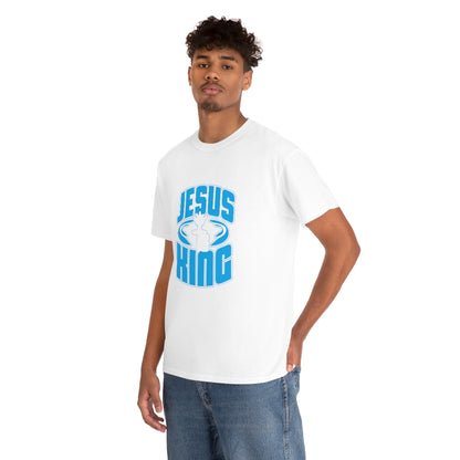JESUS IS KING Unisex Heavy Cotton Tee