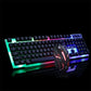 Led Glowing Computer Desktop Wired Mechanical Keyboard And Mouse Game Suite Usb Gaming Keyboard Gaming Mouse