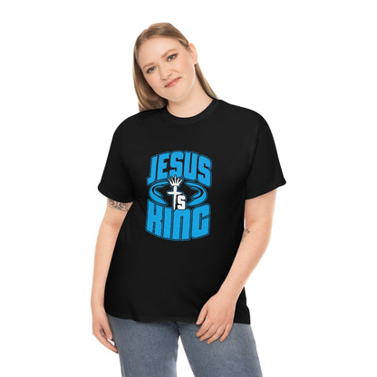 JESUS IS KING Unisex Heavy Cotton Tee