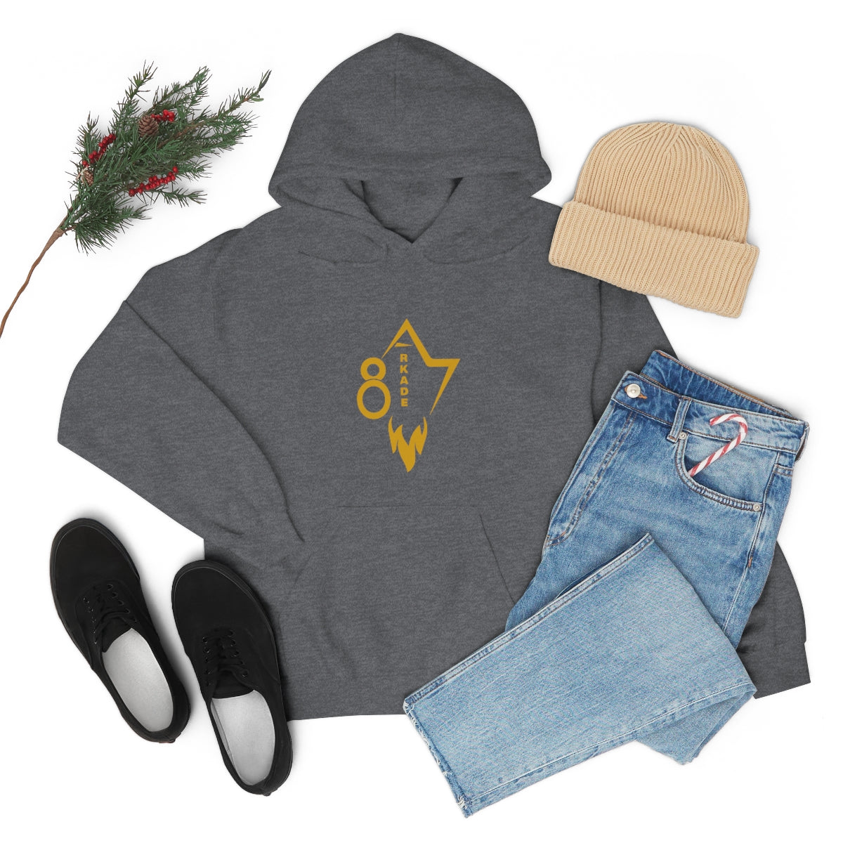 87 FLAME Unisex Heavy Blend™ Hooded Sweatshirt