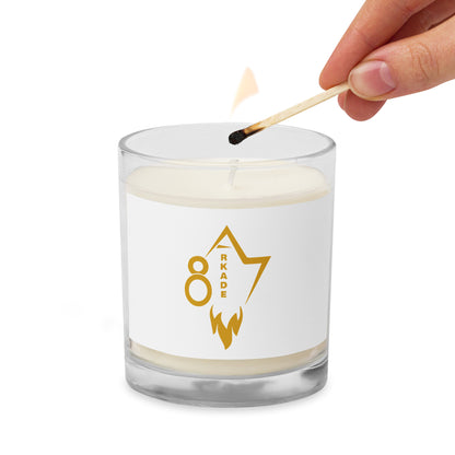 87s Glass jar soy wax candle