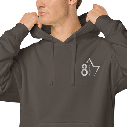 87s Unisex pigment-dyed hoodie