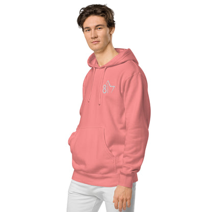 87s Unisex pigment-dyed hoodie