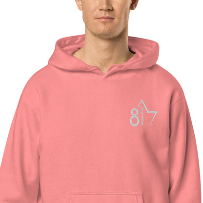 87s Unisex pigment-dyed hoodie