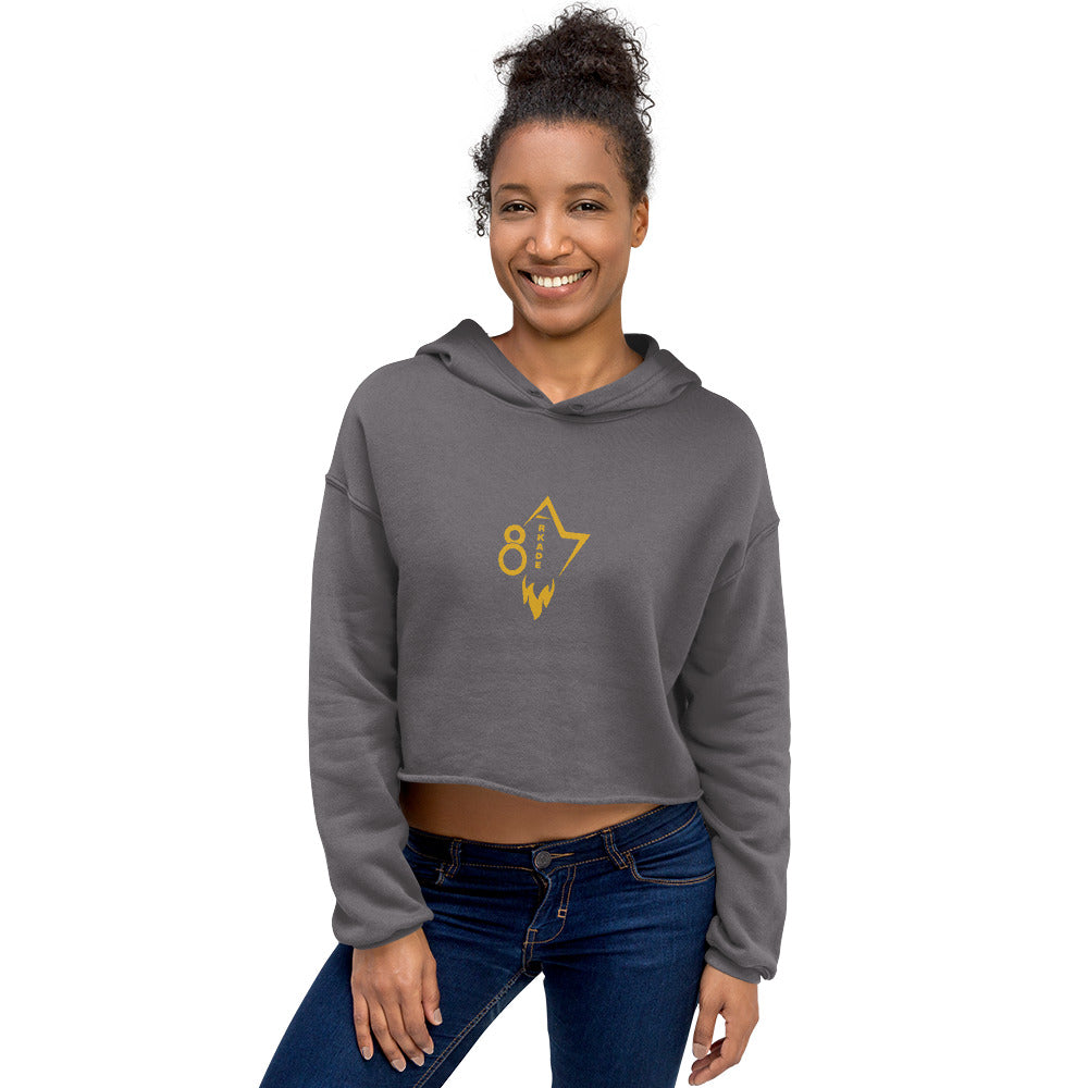 87s  Gamers Crop Hoodie